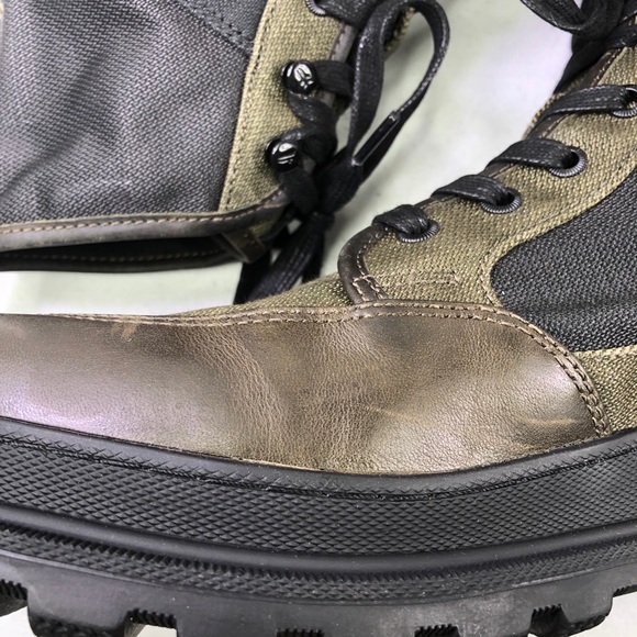 Frye Scout Olive Combat Boots Limited Edition - Picture 4 of 12